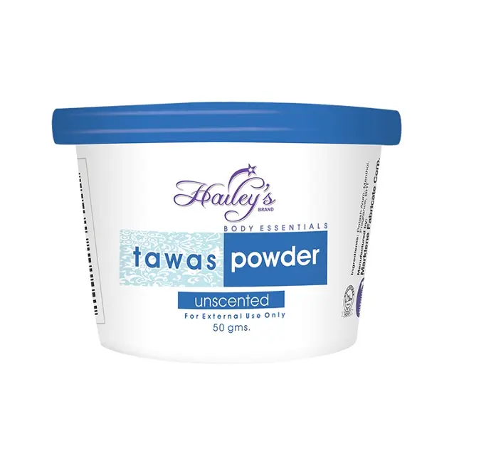 Hailey's Tawas Powder - Unscented (50g)