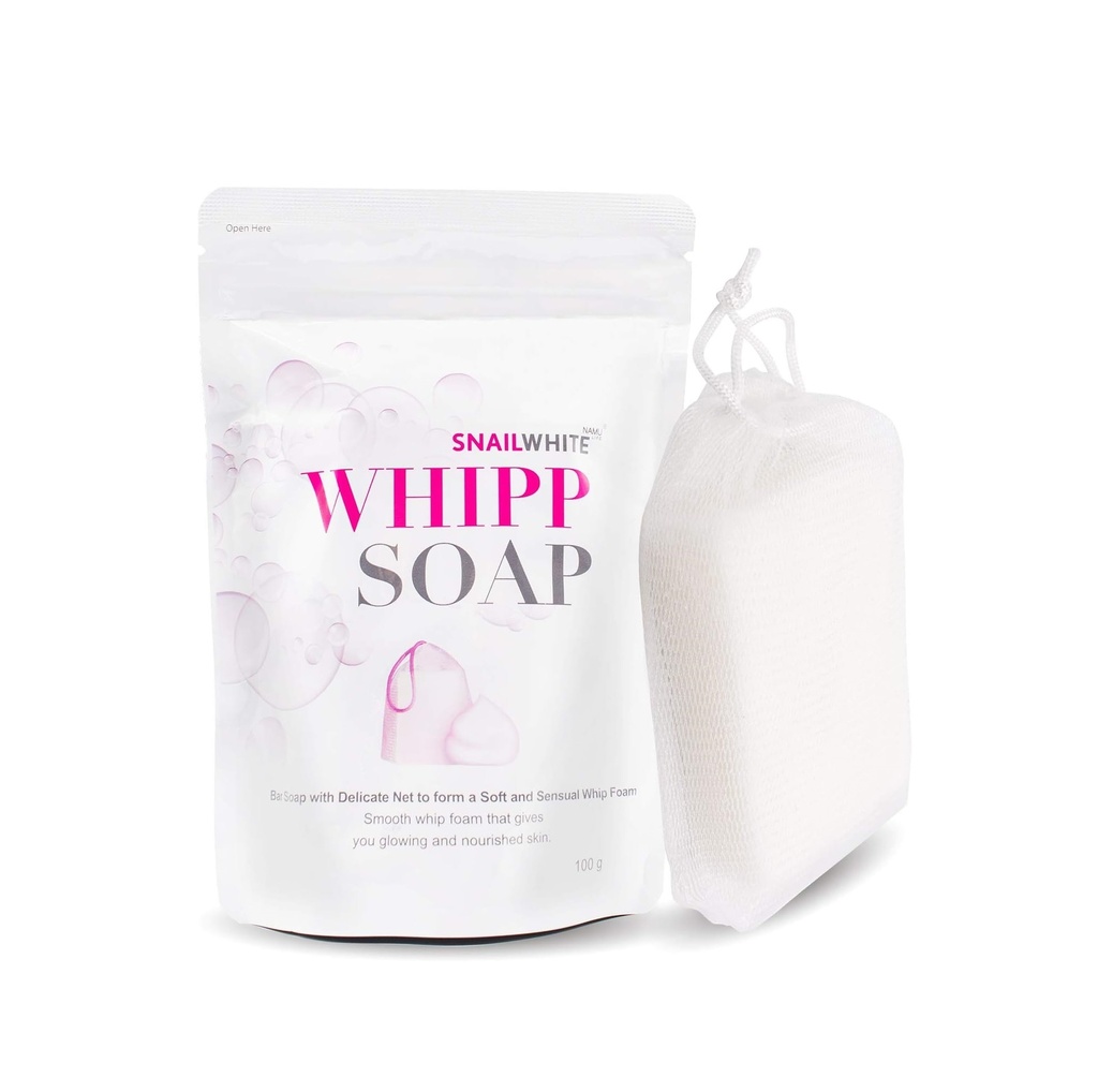 Snail White Whipp Soap (100g)
