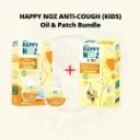 Happy Noz Organic Anti-Cough Onion Oil (10ml) & Patch  Bundle