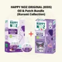 Happy Noz Organic Original Oil (10ml) & Patch Bundle (Kuromi Collection)