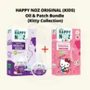 Happy Noz Organic Original Oil (10ml) & Patch Bundle (Kitty Collection)