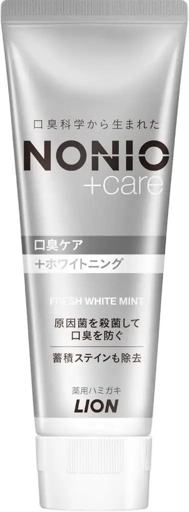 Lion NONIO Plus Whitening Toothpaste – High Fluoride Formula (1450ppm, 130g)