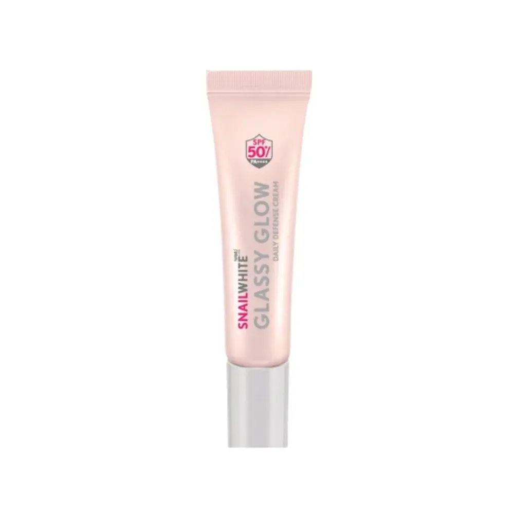 SNAILWHITE Snail Glassy Glow Daily Defense Cream – SPF 50+ / PA+++ – (30ml) - (11-08-2026 Expiry - Discounted price)