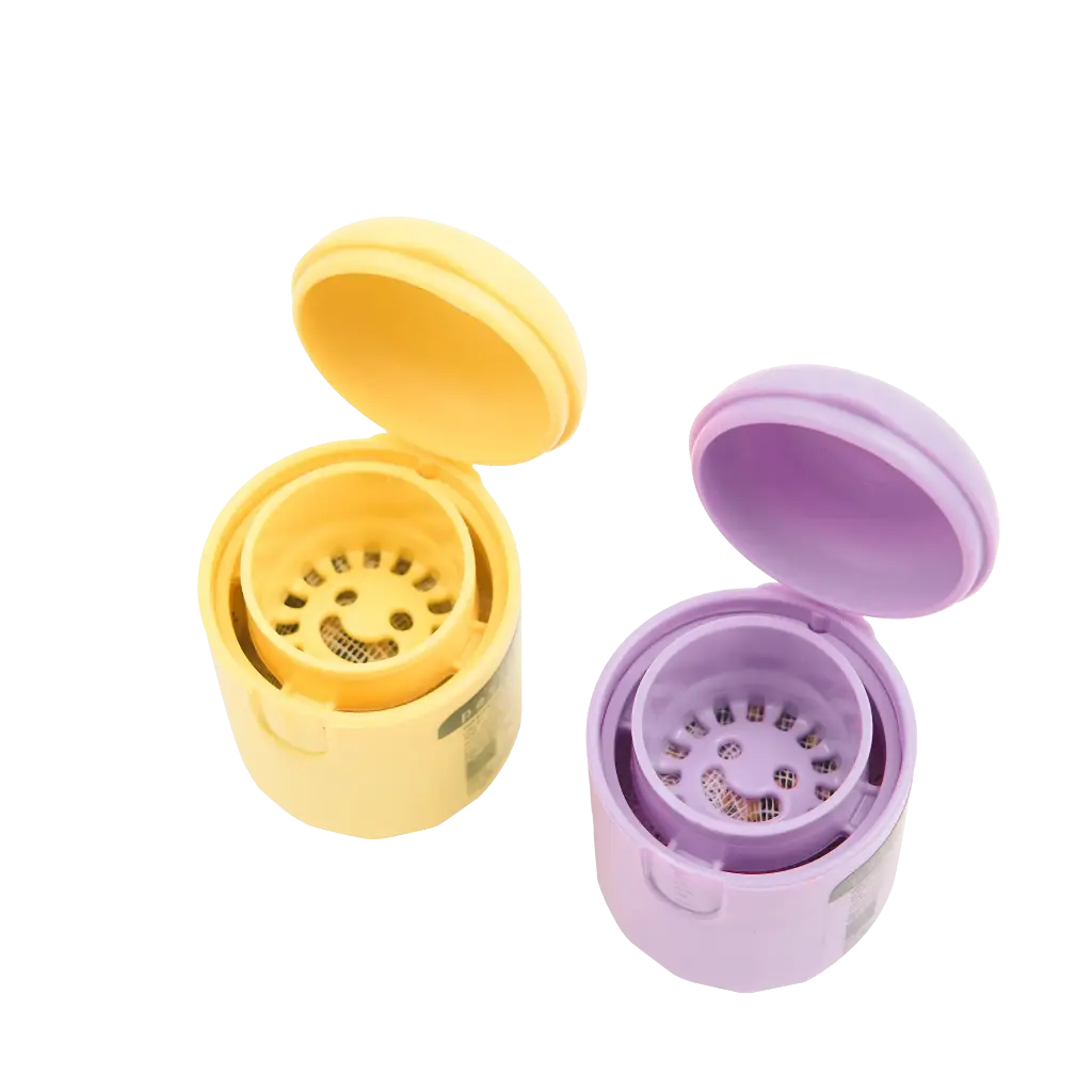 Pastel Herbal Inhaler - Lotus Scent (1pc) Random Color: Yellow or Violet