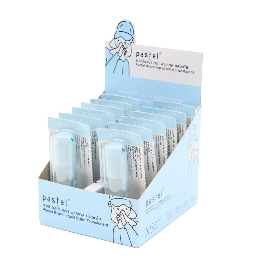 Pastel Liquid Balm/Roll On - Translucent (box of 12)