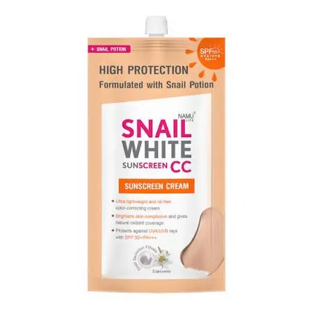 SNAILWHITE Sunscreen CC SPF50+ PA+++ Tinted Sunscreen (6ml)