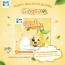 Happy Noz Ginger Bath Bomb – For Kids & Adults 