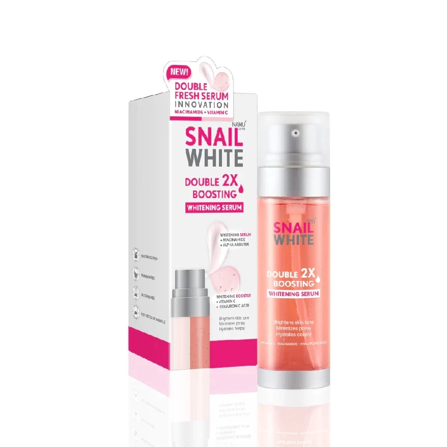 SNAILWHITE Double Boosting Brightening Serum (40ml + 40ml) 