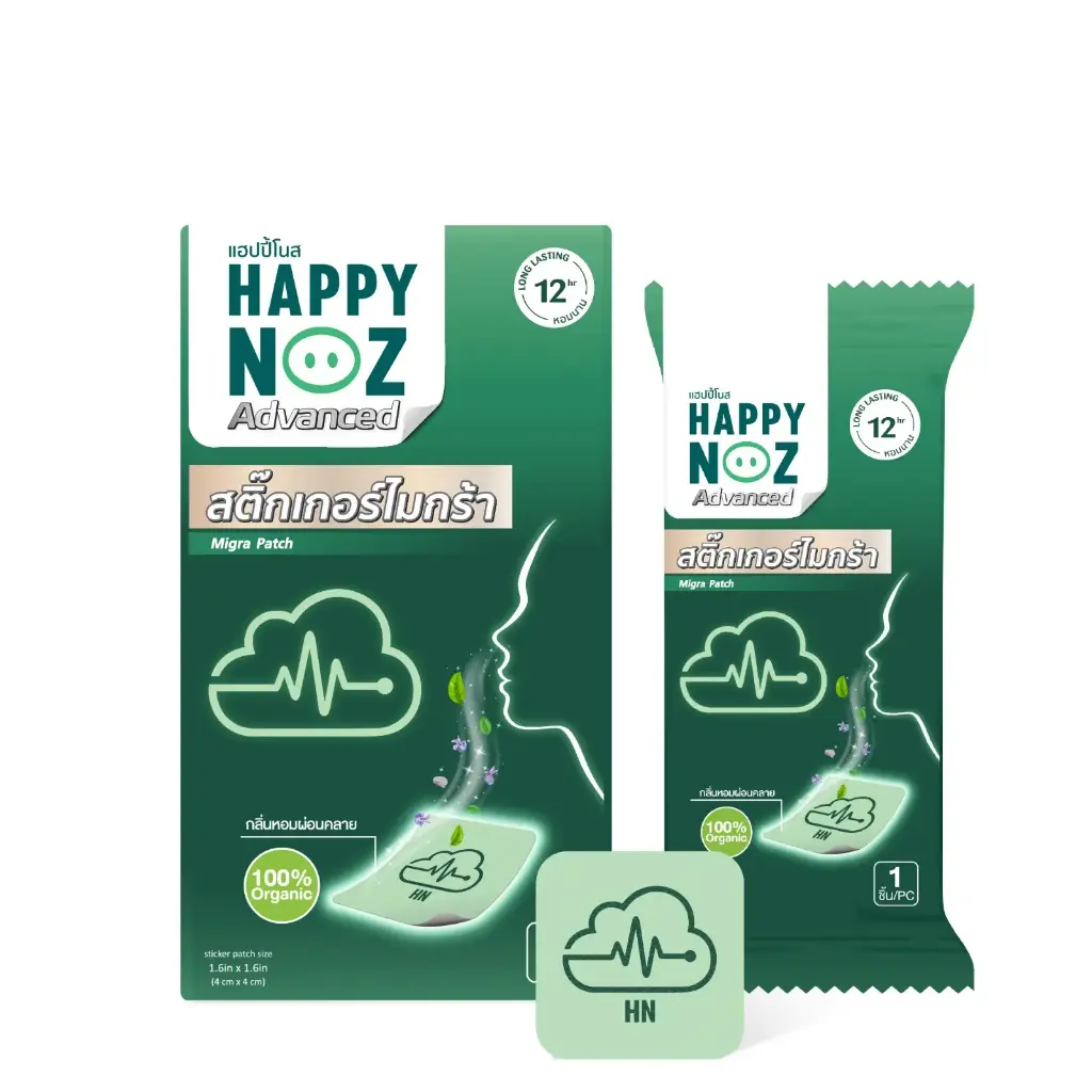 Happy Noz Advanced Migra Patch - Adult