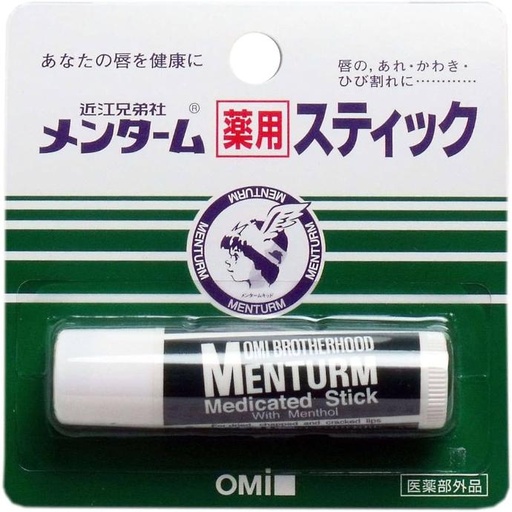 Omi Brotherhood Menturm Medicated Lip Balm