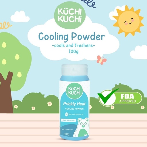 Kuchi Kuchi Prickly Heat Cooling Powder - 100g.