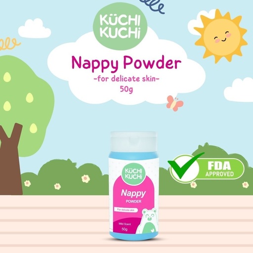 Kuchi Kuchi Nappy  Powder - 50g.  