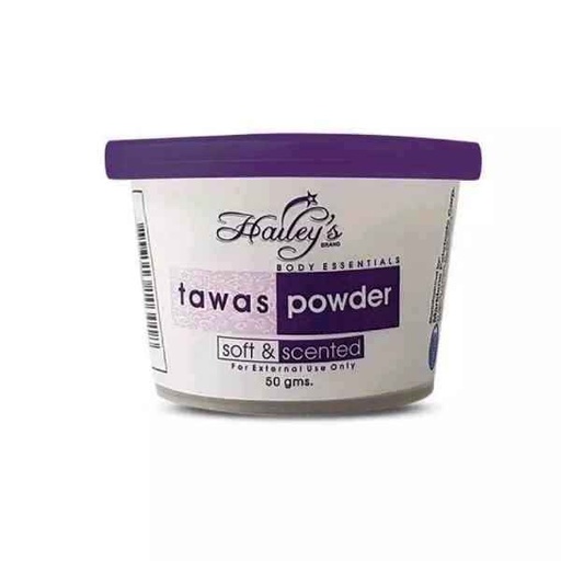 Hailey's Tawas Powder - Soft & Scented (50g)