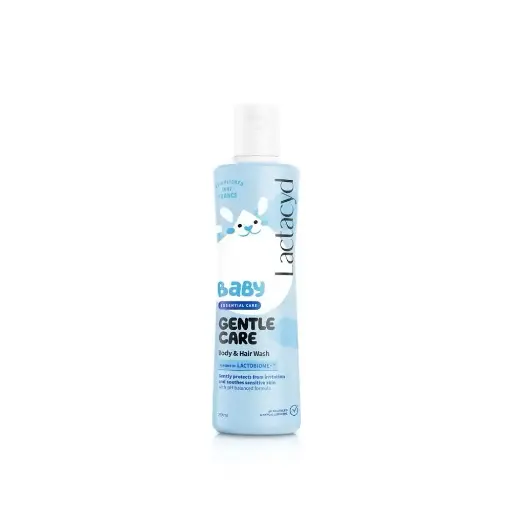 Lactacyd Baby Gentle Care - 2in1 Body Wash and Hair Shampoo (250ml)
