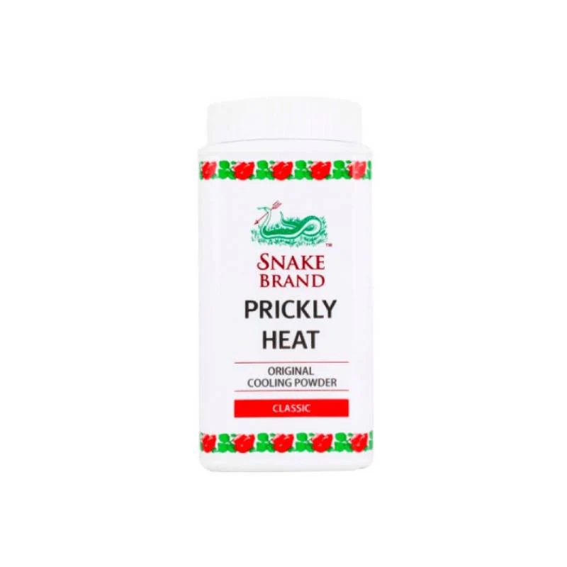 Snake Brand Prickly Heat Cooling Body Powder Classic (50g)