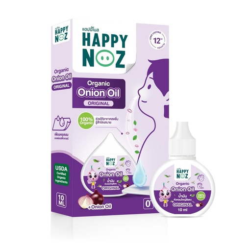 Happy Noz Organic Onion Oil – Original (10ml)