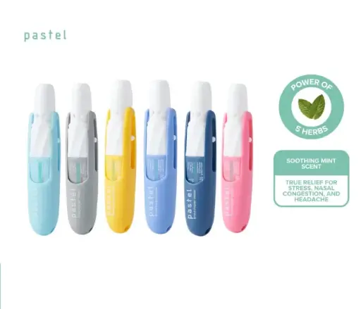 Pastel Pocket Inhaler - Twin Releaf 2 in 1 (Pack of 6)