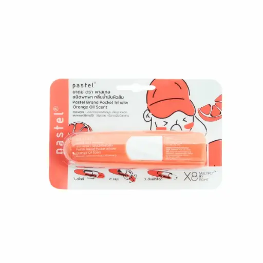 Pastel Pocket Fruity Inhaler - Orange Oil Scent
