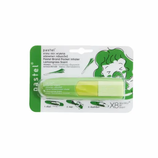 Pastel Pocket Fruity Inhaler - Lemongrass Scent