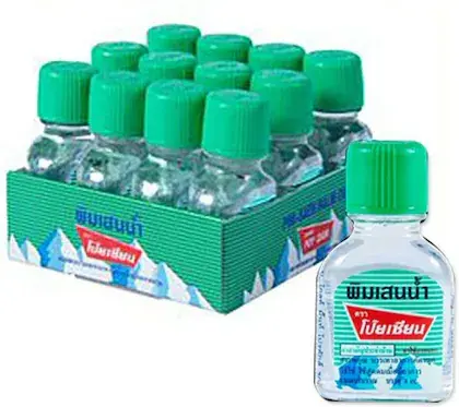 Poy-sian Pim-Saen Balm Oil Bottle Oil (3ml/3cc) - Pack of 12
