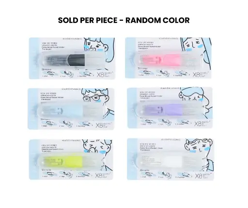 Pastel Brand Pocket Inhaler Translucent - (Per Piece)