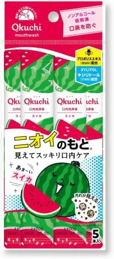 Okuchi Mouthwash (5 x 11ml) - Watermelon