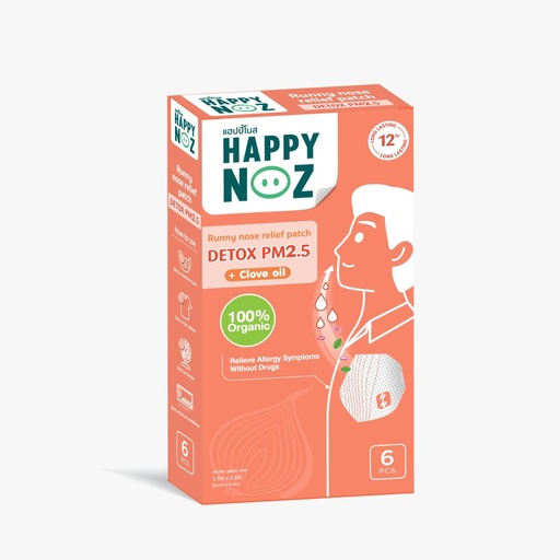 [SN2023-0061] Happy Noz Detox PM 2.5 Patch (Orange) – Adult